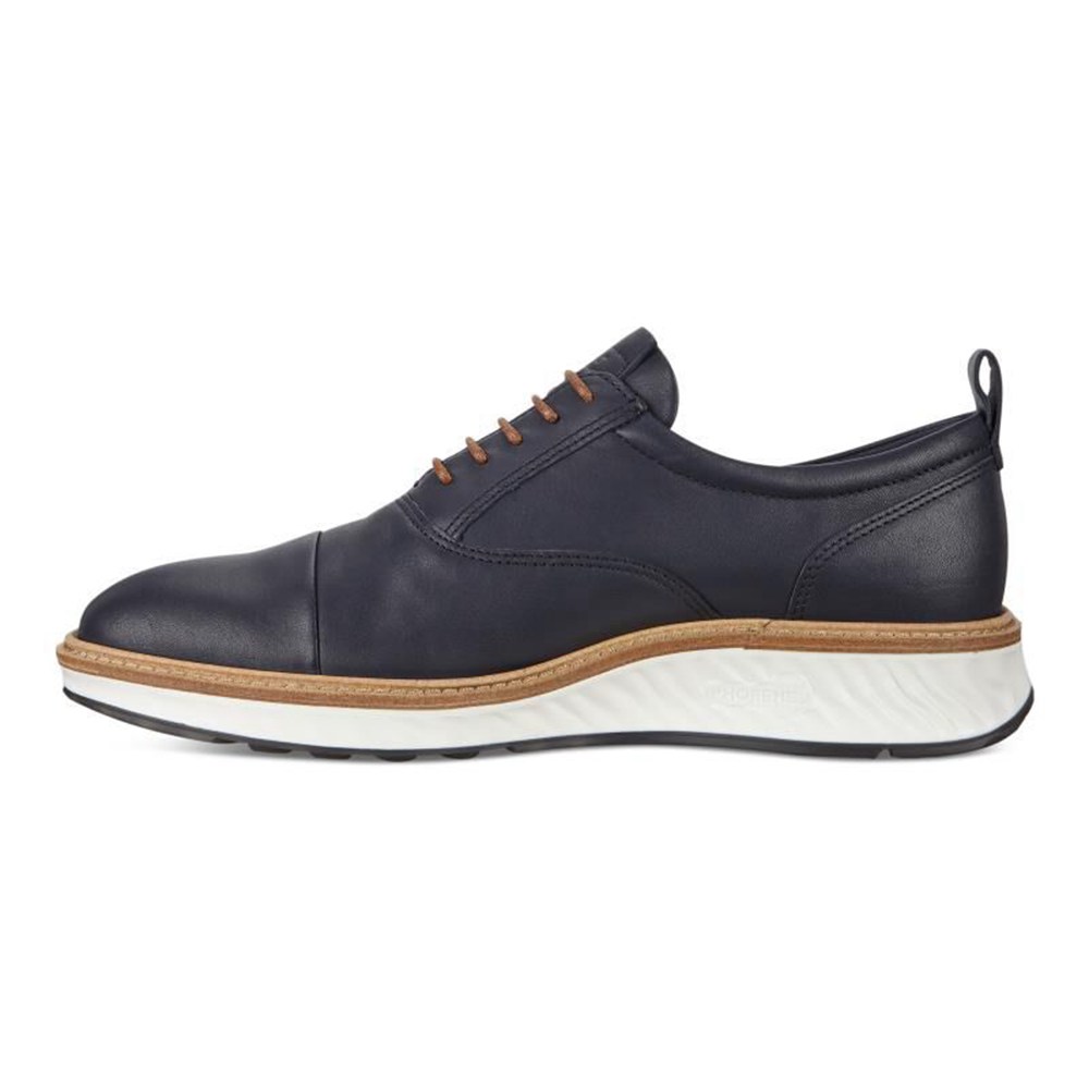 Tenis Outdoor Hombre - ECCO St.1 Hybrid Cap-Toe - Azul Marino - NWV091762